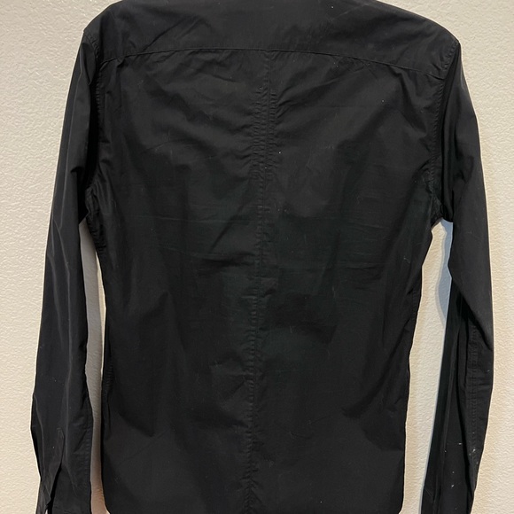 Rick Owen Funnel Shirt, Size 50 European - Picture 8 of 9